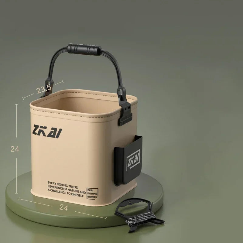 Oneside 8L/13L Foldable Fishing Bucket — Camping & Fishing
