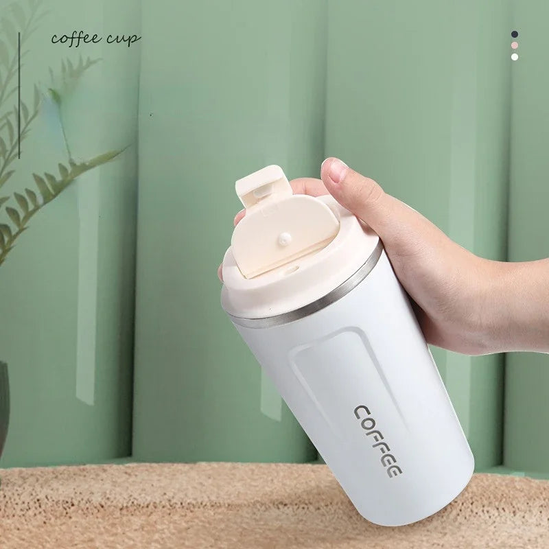 Stainless Steel Smart Coffee Tumbler – Intelligent Temperature Display Thermos Cup | Portable Travel Mug 380ml / 510ml