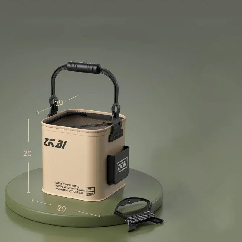 Oneside 8L/13L Foldable Fishing Bucket — Camping & Fishing