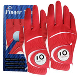 Oneside Men's PU Leather Golf Gloves — All-Weather (2 Pack)