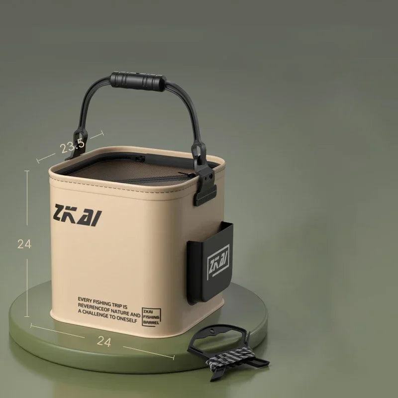 Oneside 8L/13L Foldable Fishing Bucket — Camping & Fishing