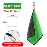 Oneside Cotton Fishing Towel 30x30cm — Safety Buckle Hook