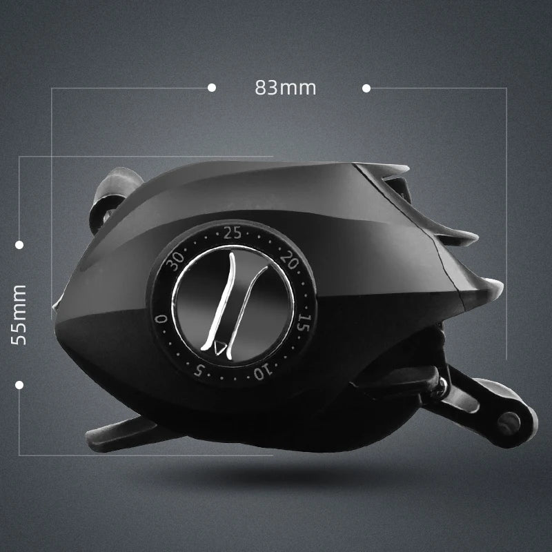 Oneside Baitcasting Fishing Reel — 8kg Max Drag, Ultra-Light