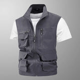 Oneside Lightweight Mesh Fishing Vest — Multi-Pocket Utility
