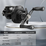 Oneside Baitcasting Fishing Reel — 8kg Max Drag, Ultra-Light